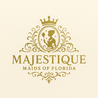 Majestique Maids of Florida logo